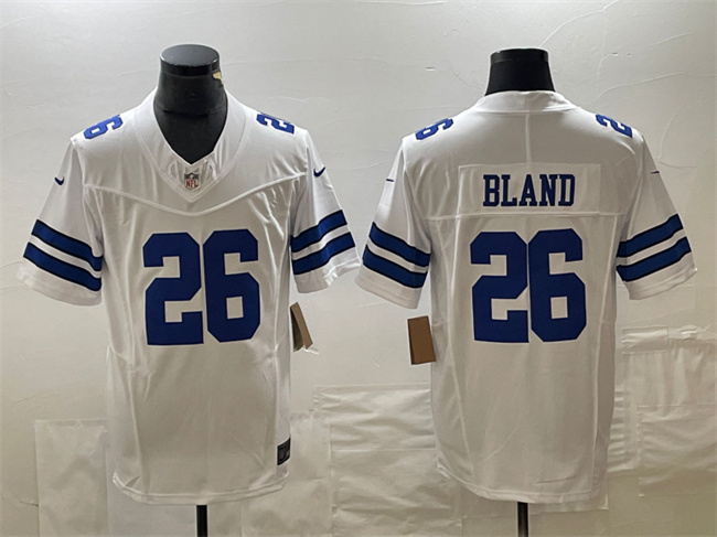 Men's Dallas Cowboys #26 DaRon Bland White 2023 F.U.S.E. Vapor Untouchable Limited Stitched Football Jersey Men's Dallas Cowboys #26 DaRon Bland White 2023 F.U.S.E. Vapor Untouchable Limited Stitched Football Jersey